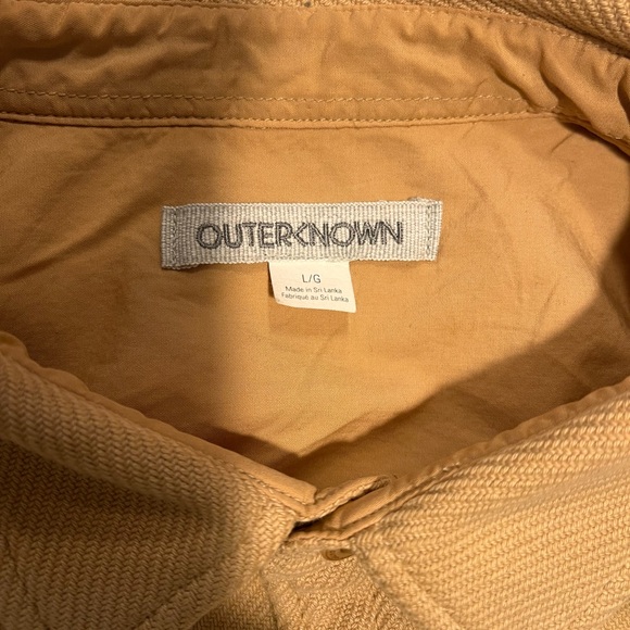 Outerknown Other - Outerknown Chroma Blank Shirt